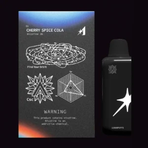 CHERRY SPICE COLA (Nicotine 3％) パッケージとPOD本体
