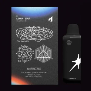 LEMON SOUR (Nicotine 3％) パッケージとPOD本体